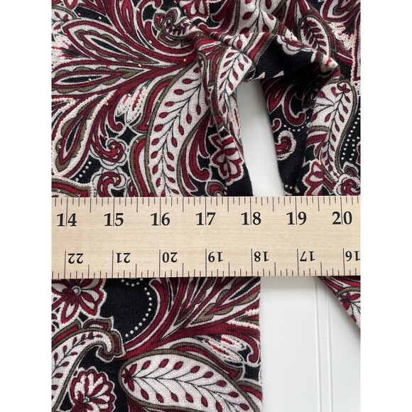 Croft & Barrow Small Petite 3/4 Sleeve Multicolor Blouse 30.7633 - Picture 6 of 12